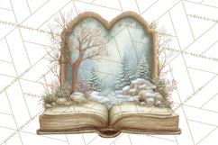 Hot Cocoa Critters Winter Animals Clip Art PNG Graphics Product Image 5