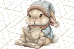Hot Cocoa Critters Winter Animals Clip Art PNG Graphics Product Image 2