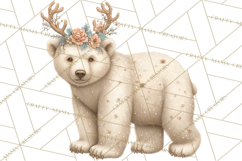 Hot Cocoa Critters Winter Animals Clip Art PNG Graphics Product Image 4