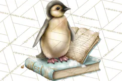 Hot Cocoa Critters Winter Animals Clip Art PNG Graphics Product Image 5