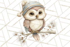Hot Cocoa Critters Winter Animals Clip Art PNG Graphics Product Image 4