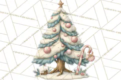 Hot Cocoa Critters Winter Animals Clip Art PNG Graphics Product Image 4