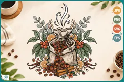 Cozy Coffee Collection Clipart Product Image 1