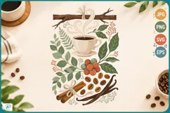 Cozy Coffee Collection Clipart Product Image 1