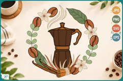 Cozy Coffee Collection Clipart Product Image 1