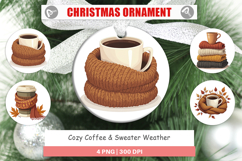 Ornament Cozy Coffee Weather Product Image 1