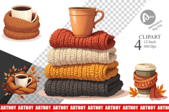 Cozy Coffee Weather Clipart Product Image 1