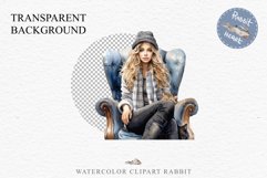 Cozy Cottage Core Girl Women Knitting Winter House PNG Lady Nursery art card making collage printable files xmas decor junk journal sublimation Scrapbooking watercolor Cozy Cottage Core Lady Women Knitting Winter House PNG clipart, sublimation nursery