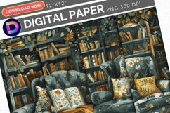 Cozy Cottagecore Digital Paper Product Image 1