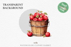 Cozy Cottagecore Farm Basket Apples Village Garden Fruits PNG Nursery wall art card making collage printable decor junk journal sublimation Scrapbooking  watercolor Cozy Cottagecore Lady Girl Women Apple Picnic Women House PNG clipart, farm barn village