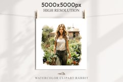 Cozy Cottagecore Garden Lady Girl Floral Plants Farm Women PNG Nursery wall art card making collage printable decor junk journal sublimation Scrapbooking  watercolor Cozy Cottagecore Vintage Girl Victorian Romantic Women PNG clipart, Old Money Fashion