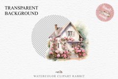 Cozy Cottagecore House Vintage English Romantic Cottage PNG Nursery wall art card making collage printable decor junk journal sublimation Scrapbooking watercolor Cozy Cottagecore House Vintage English Romantic floral garden Cottage PNG clipart