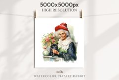 Cozy Cottagecore Old Lady Vintage Victorian Romantic Women PNG Nursery wall art card making collage printable decor junk journal sublimation Scrapbooking  watercolor Cozy Cottagecore Vintage Old Lady Victorian Romantic Women PNG clipart, grandmother nana
