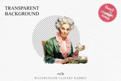 Cozy Cottagecore Old Lady Vintage Victorian Romantic Women PNG Nursery wall art card making collage printable decor junk journal sublimation Scrapbooking  watercolor Cozy Cottagecore Vintage Old Lady Victorian Romantic Women PNG clipart, grandmother nana