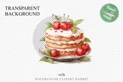 Cozy Cottagecore Tea Party Cake Sweets Cute Food Cherry PNG Nursery wall art card making collage printable decor junk journal sublimation Scrapbooking  watercolor Cozy Cottagecore Lady Girl Women Apple Picnic Women House PNG clipart, farm barn village