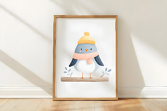 Cozy Cottagecore Winter Animal Clipart Product Image 3