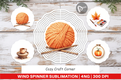Wind Spinner Cozy Autumn Crafting Product Image 1
