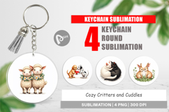 Cozy Critters &amp; Cuddles Keychain Product Image 1