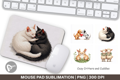 Cozy Critters &amp; Cuddles Mouse Pad Product Image 1