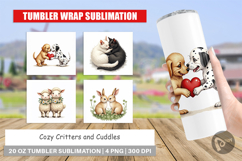 Cozy Critters &amp; Cuddles Tumbler Product Image 1