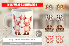 Cozy Critters &amp; Cuddles Mug Wrap Product Image 1