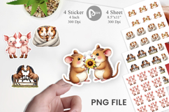 Cozy Critters &amp; Cuddles Sticker Product Image 1