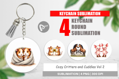 Cozy Critters &amp; Cuddles Keychain Product Image 1