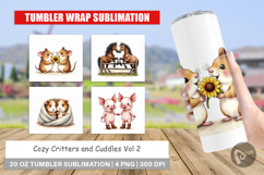 Cozy Critters &amp; Cuddles Tumbler Product Image 1