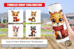 Cozy Critters Wonderland Tumbler Product Image 1