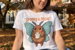 Cozy Cryptid Cafe Sarcastic Sublimation Product Image 2
