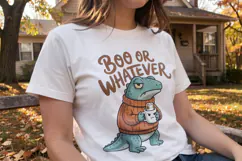 Cozy Cryptid Cafe Sarcastic Sublimation Product Image 4