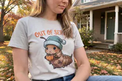 Cozy Cryptid Cafe Sarcastic Sublimation Product Image 5