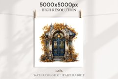 Cozy Fall Clipart Autumn Door PNG Junk Journal Scrapbooking october september halloween cute decor autumn cottage core graphics digital orange pumpkin watercolor fall door clipart, autumn png, Cute house decor, cottage core pumpkin, junk journaling