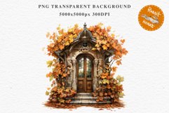 Cozy Fall Clipart Autumn Door PNG Junk Journal Scrapbooking october september halloween cute decor autumn cottage core graphics digital orange pumpkin watercolor fall door clipart, autumn png, Cute house decor, cottage core pumpkin, junk journaling