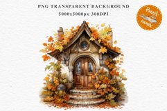 Cozy Fall Clipart Autumn Door PNG Junk Journal Scrapbooking october september halloween cute decor autumn cottage core graphics digital orange pumpkin watercolor fall door clipart, autumn png, Cute house decor, cottage core pumpkin, junk journaling