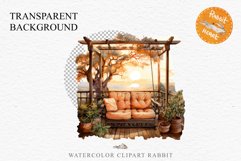 Cozy Fall Clipart Autumn Porch PNG Junk Journal Scrapbooking october september halloween cute decor autumn cottage core graphics digital orange pumpkin watercolor fall porch clipart, autumn clipart, Cute nursery decor, cottage core pumpkin clip art