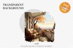 Cozy Fall Clipart Autumn Porch PNG Junk Journal Scrapbooking october september halloween cute decor autumn cottage core graphics digital orange pumpkin  watercolor fall porch clipart, autumn clipart, Cute nursery decor, cottage core pumpkin clip art