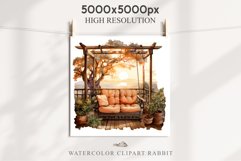 Cozy Fall Clipart Autumn Porch PNG Junk Journal Scrapbooking october september halloween cute decor autumn cottage core graphics digital orange pumpkin watercolor fall porch clipart, autumn clipart, Cute nursery decor, cottage core pumpkin clip art