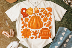 Fall PNG, Fall Vibes PNG, Autumn Png, Cozy Season, Pumpkin Product Image 6