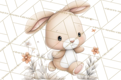 Farm Animal Clipart PNG, Cozy Barnyard Illustrations Product Image 3