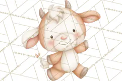 Farm Animal Clipart PNG, Cozy Barnyard Illustrations Product Image 2