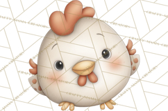Farm Animal Clipart PNG, Cozy Barnyard Illustrations Product Image 4