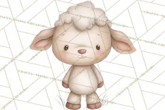 Farm Animal Clipart PNG, Cozy Barnyard Illustrations Product Image 3