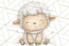 Farm Animal Clipart PNG, Cozy Barnyard Illustrations Product Image 3