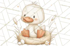 Farm Animal Clipart PNG, Cozy Barnyard Illustrations Product Image 5