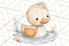 Farm Animal Clipart PNG, Cozy Barnyard Illustrations Product Image 3