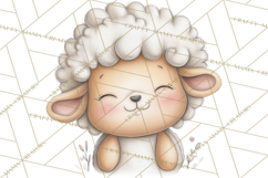 Farm Animal Clipart PNG, Cozy Barnyard Illustrations Product Image 4