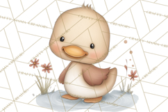 Farm Animal Clipart PNG, Cozy Barnyard Illustrations Product Image 4