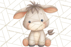 Farm Animal Clipart PNG, Cozy Barnyard Illustrations Product Image 2