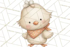 Farm Animal Clipart PNG, Cozy Barnyard Illustrations Product Image 5